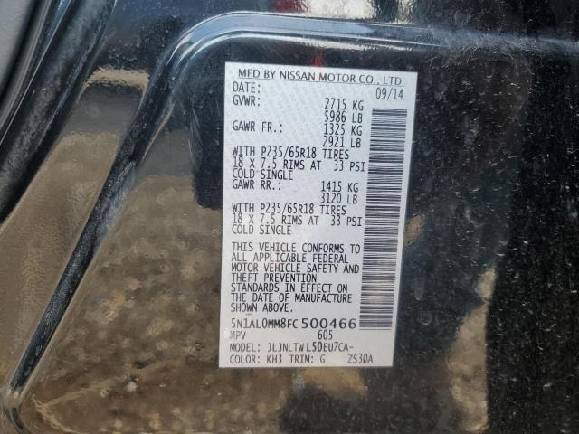 2015 INFINITI QX60 - 5N1AL0MM8FC500466