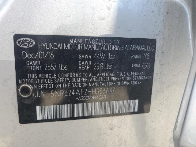 2017 HYUNDAI SONATA SE - 5NPE24AF2HH533637