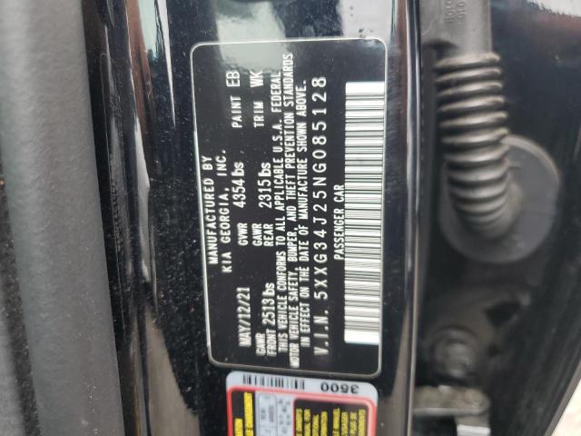 2022 KIA K5 EX 5XXG34J25NG085128