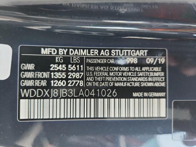 2020 MERCEDES-BENZ S 63 AMG - WDDXJ8JB3LA041026
