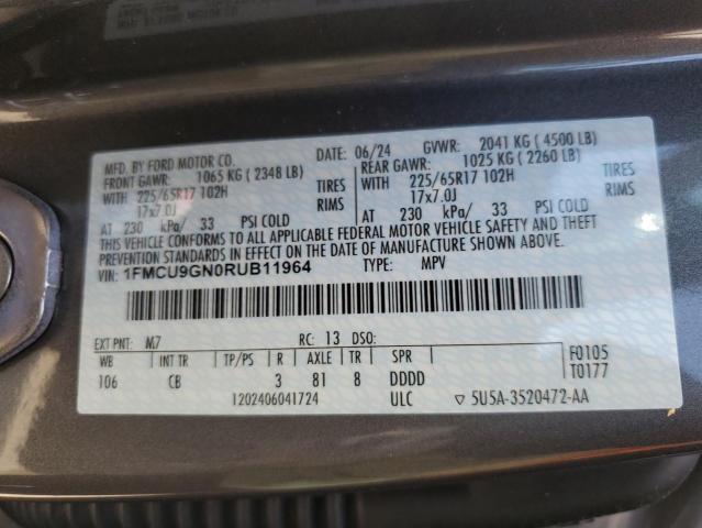 2024 FORD ESCAPE ACTIVE 1FMCU9GN0RUB11964