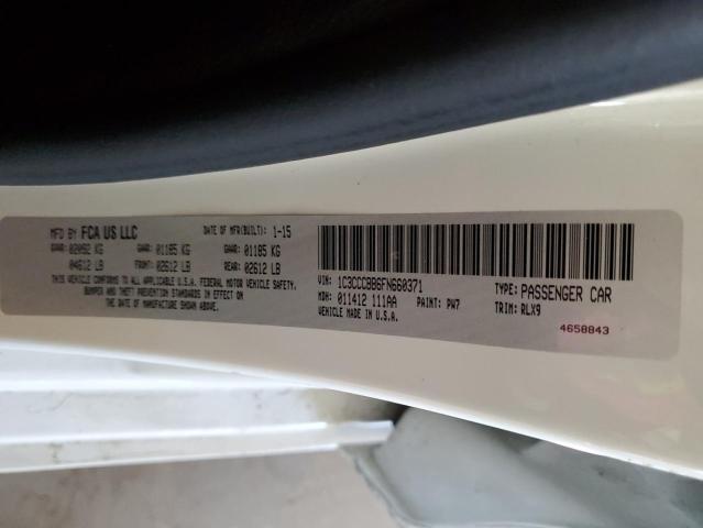 2015 CHRYSLER 200 S 1C3CCCBB6FN660371