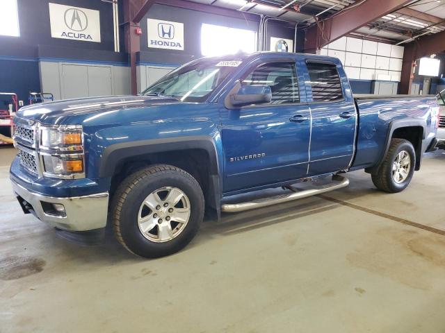 CHEVROLET SILVERADO 2015 blue 4dr ext gas 1GCVKREC9FZ208888 photo #1