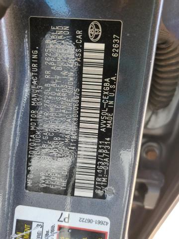 2013 TOYOTA CAMRY HYBR - 4T1BD1FK8DU066575