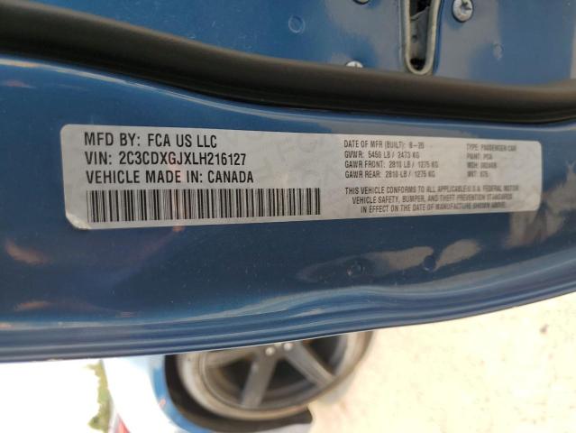 2020 DODGE CHARGER SC 2C3CDXGJXLH216127