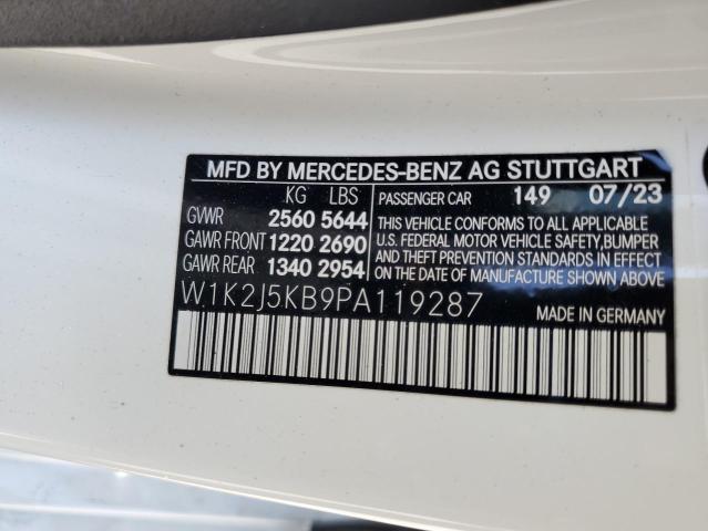 2023 MERCEDES-BENZ CLS 450 4M W1K2J5KB9PA119287