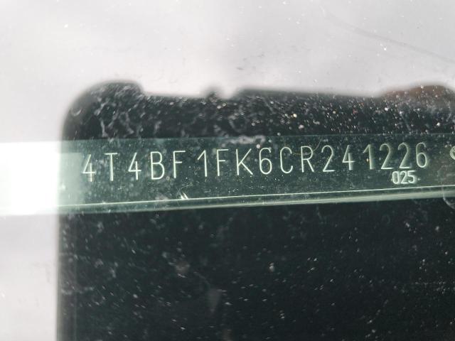 2012 TOYOTA CAMRY BASE - 4T4BF1FK6CR241226