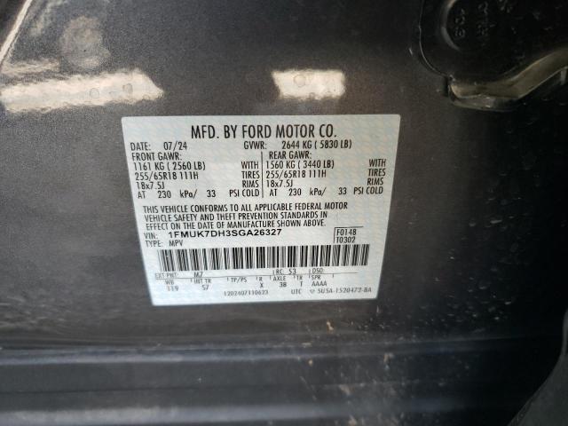 2025 FORD EXPLORER 1FMUK7DH3SGA26327