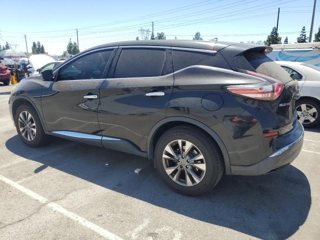 NISSAN MURANO S 2016 black  gas 5N1AZ2MG9GN117162 photo #3