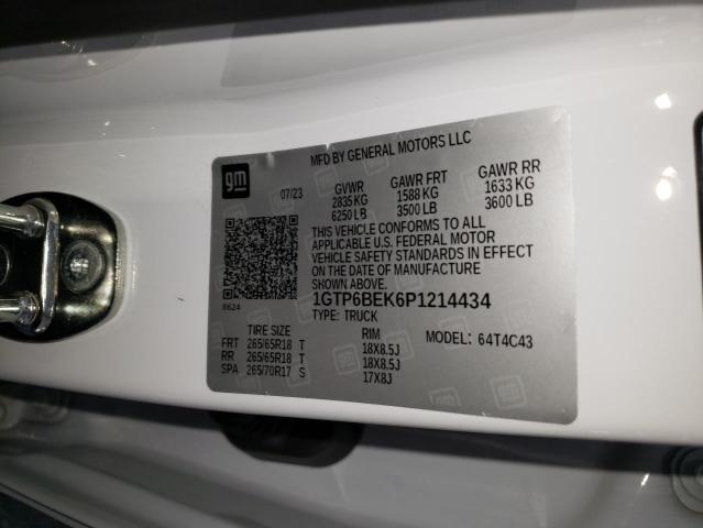2023 GMC CANYON ELE - 1GTP6BEK6P1214434