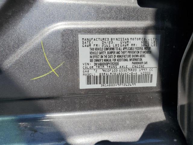2023 NISSAN SENTRA SR - 3N1AB8DV9PY262699