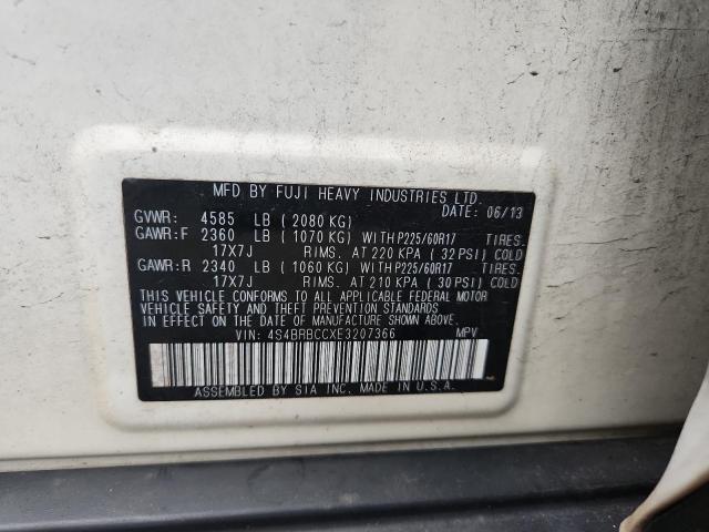 2014 SUBARU OUTBACK 2. - 4S4BRBCCXE3207366