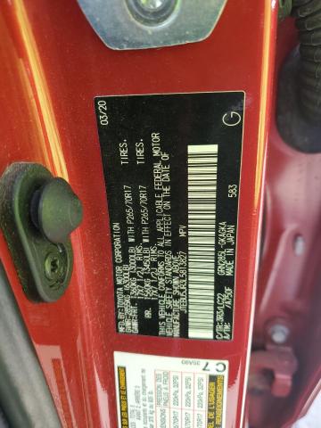 2020 TOYOTA 4RUNNER SR - JTEBU5JR3L5813827