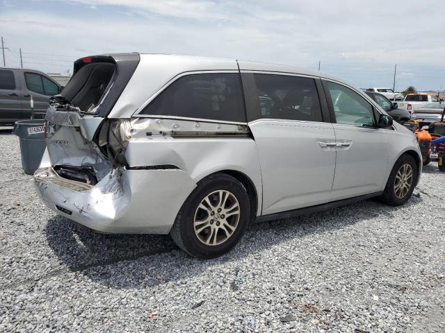 HONDA ODYSSEY EX 2013 silver  gas 5FNRL5H66DB080447 photo #4