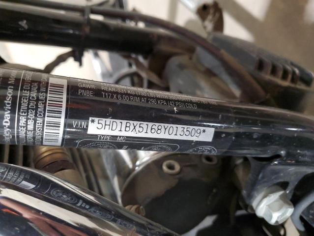 2008 HARLEY-DAVIDSON FLSTF 5HD1BX5168Y013509