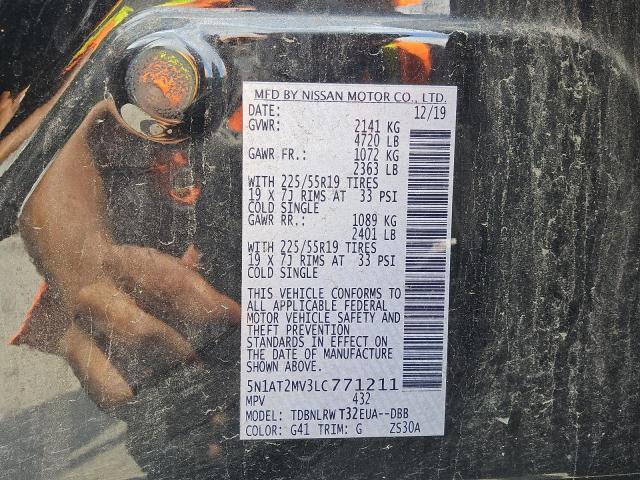2020 NISSAN ROGUE S - 5N1AT2MV3LC771211