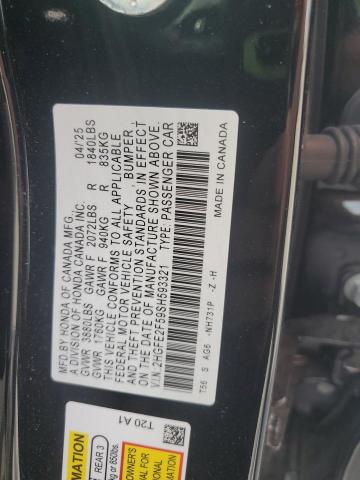 2025 HONDA CIVIC SPOR 2HGFE2F59SH593321