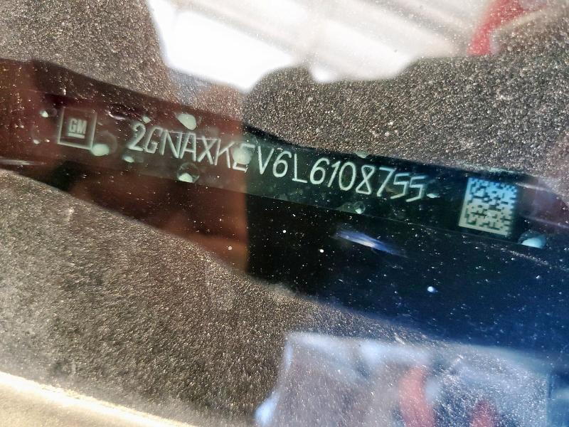 2020 CHEVROLET EQUINOX LT - 2GNAXKEV6L6108755