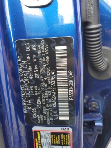 2025 KIA K5 GT LINE - KNAG64J72S5376041