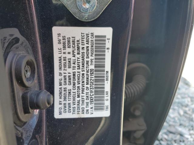 2016 HONDA CIVIC EX 19XFC1F37GE211920