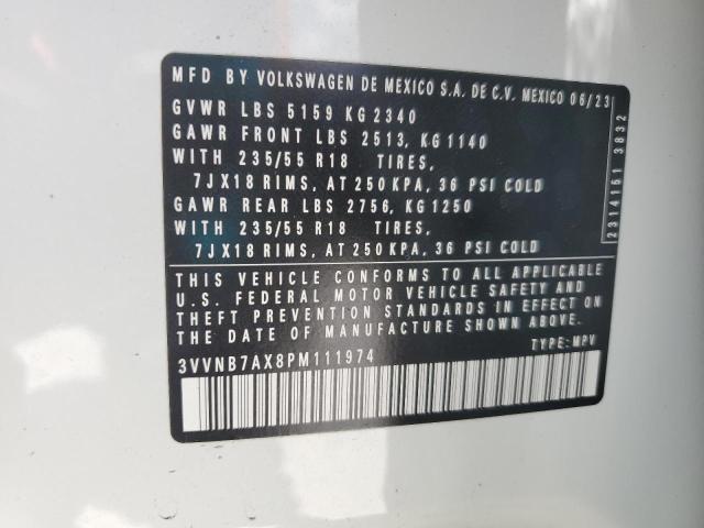 2023 VOLKSWAGEN TIGUAN SE 3VVNB7AX8PM111974