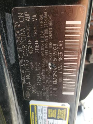 2015 KIA OPTIMA LX - KNAGM4A74F5665028