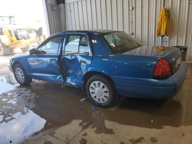 FORD CROWN VICT 2009 blue  flexible fuel 2FAHP71V39X145619 photo #3