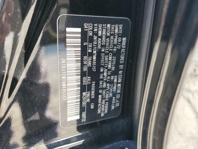 2022 NISSAN ROGUE SPOR JN1BJ1CW7NW485157