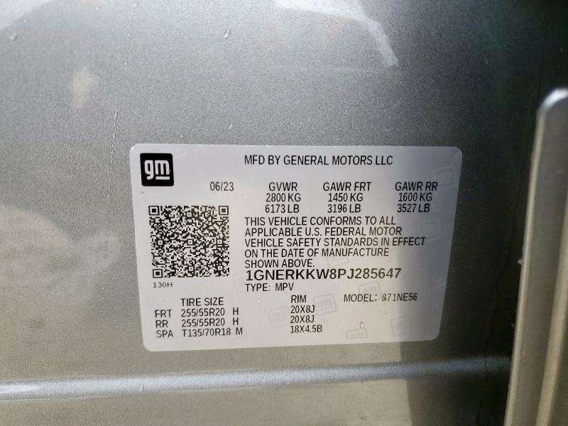 2023 CHEVROLET TRAVERSE P 1GNERKKW8PJ285647