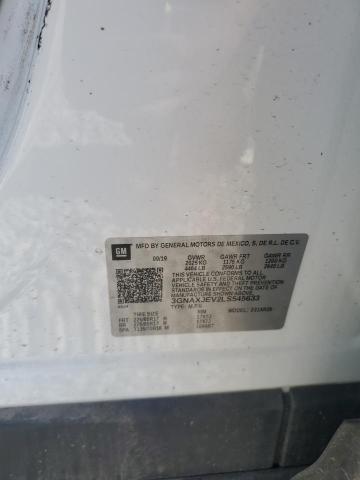 2020 CHEVROLET EQUINOX LT - 3GNAXJEV2LS545633