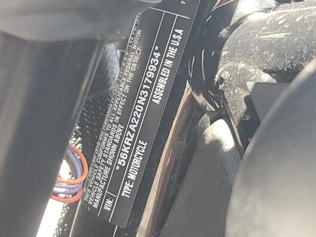 2022 INDIAN MOTORCYCLE CO. FTR 56KRZA220N3179934