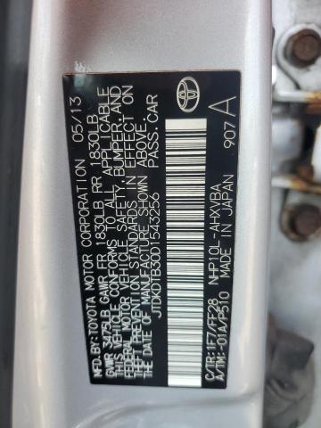 2013 TOYOTA PRIUS C - JTDKDTB30D1543256