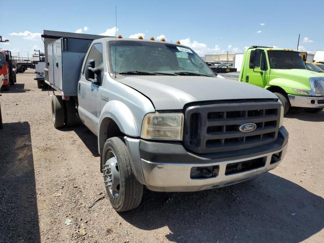 FORD F550 SUPER 2007 gray chassis diesel 1FDAF56P17EA65727 photo #1