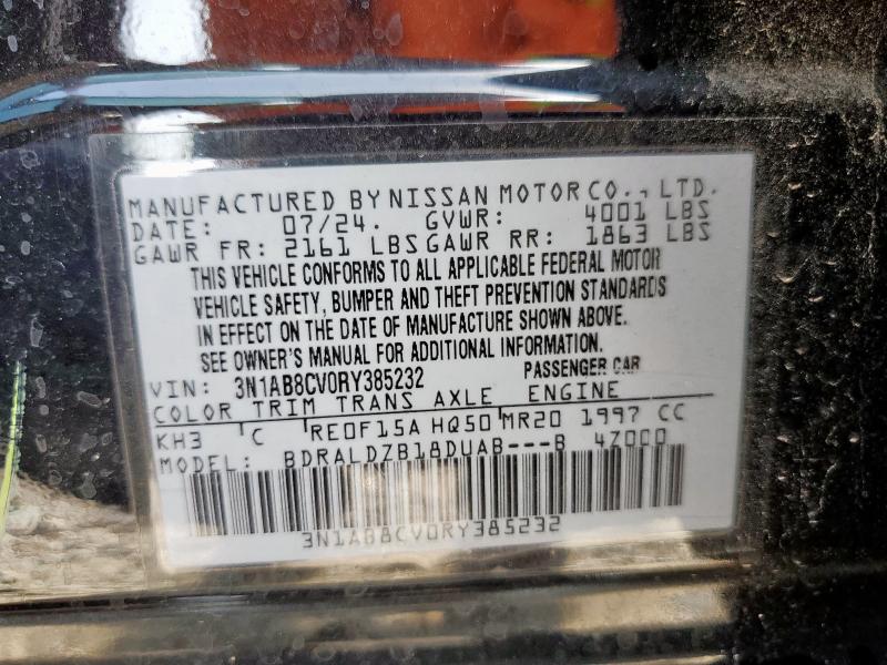 2024 NISSAN SENTRA SV - 3N1AB8CV0RY385232