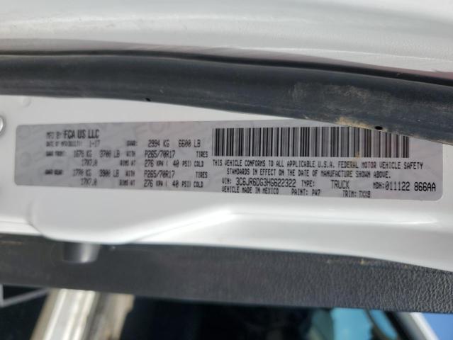 2017 RAM 1500 ST 3C6JR6DG3HG622322