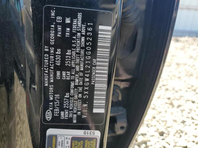 2016 KIA OPTIMA SX 5XXGW4L21GG052361