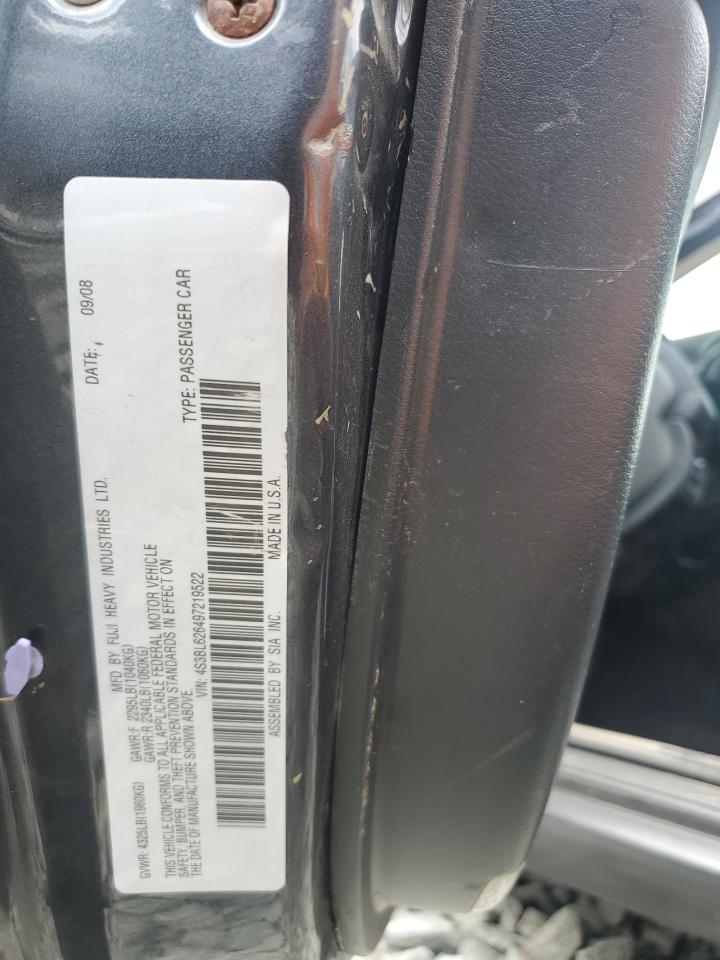 Lot #3291245963 2009 SUBARU LEGACY 2.5