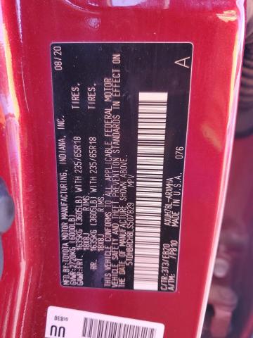 2020 TOYOTA HIGHLANDER 5TDHBRCH8LS507829