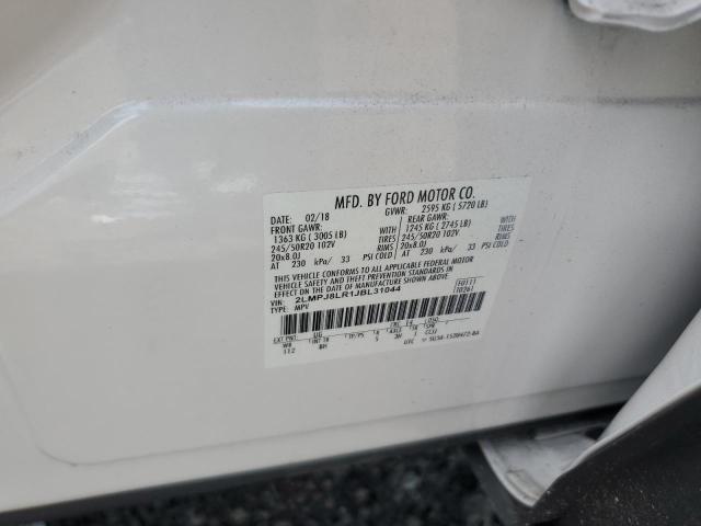 2018 LINCOLN MKX RESERVE 2LMPJ8LR1JBL31044