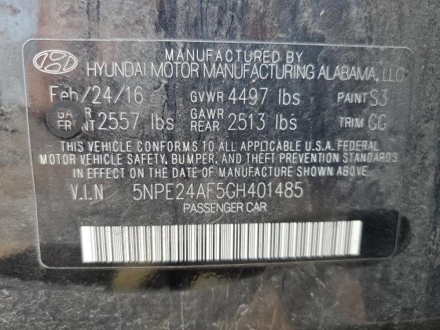 2016 HYUNDAI SONATA SE - 5NPE24AF5GH401485