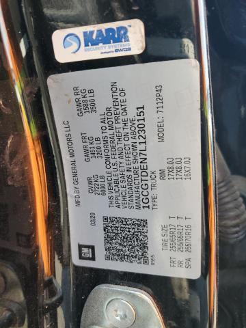 2020 CHEVROLET COLORADO Z - 1GCGTDEN7L1230151
