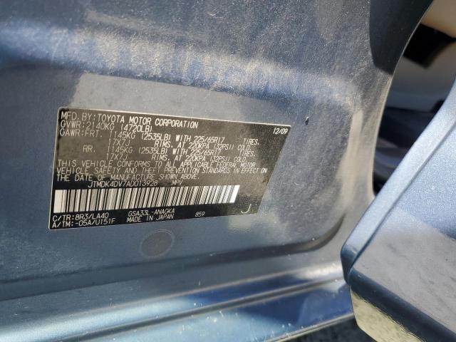 2010 TOYOTA RAV4 LIMIT - JTMDK4DV7AD013928