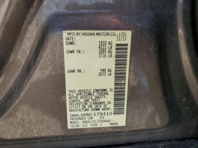 2014 NISSAN ALTIMA 2.5 #3291624245