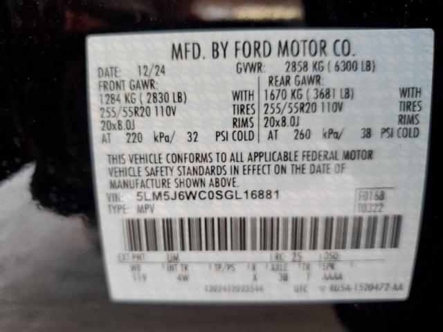 2025 LINCOLN AVIATOR 5LM5J6WC0SGL16881