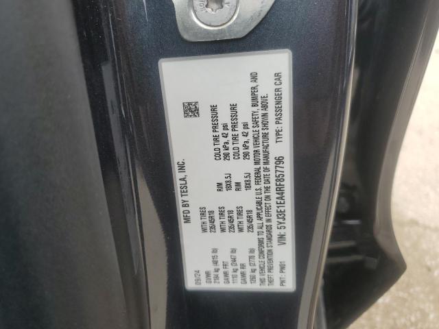 2024 TESLA MODEL 3 5YJ3E1EA4RF857796