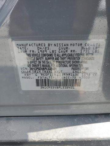 2023 NISSAN KICKS SR 3N1CP5DV8PL532401