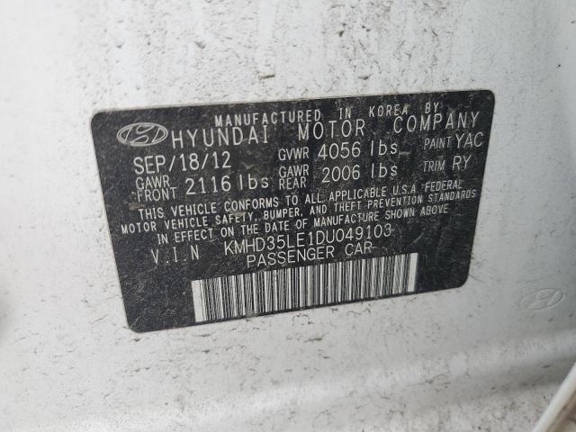 2013 HYUNDAI ELANTRA GT - KMHD35LE1DU049103