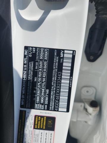 2019 MERCEDES-BENZ GLS 450 4M 4JGDF6EEXKB233443