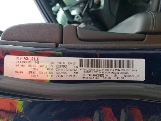 2016 JEEP GRAND CHER 1C4RJFAGXGC372375