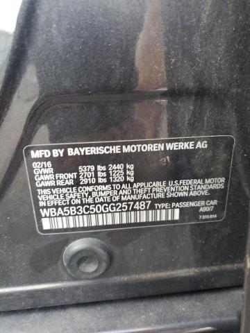2016 BMW 535 XI WBA5B3C50GG257487